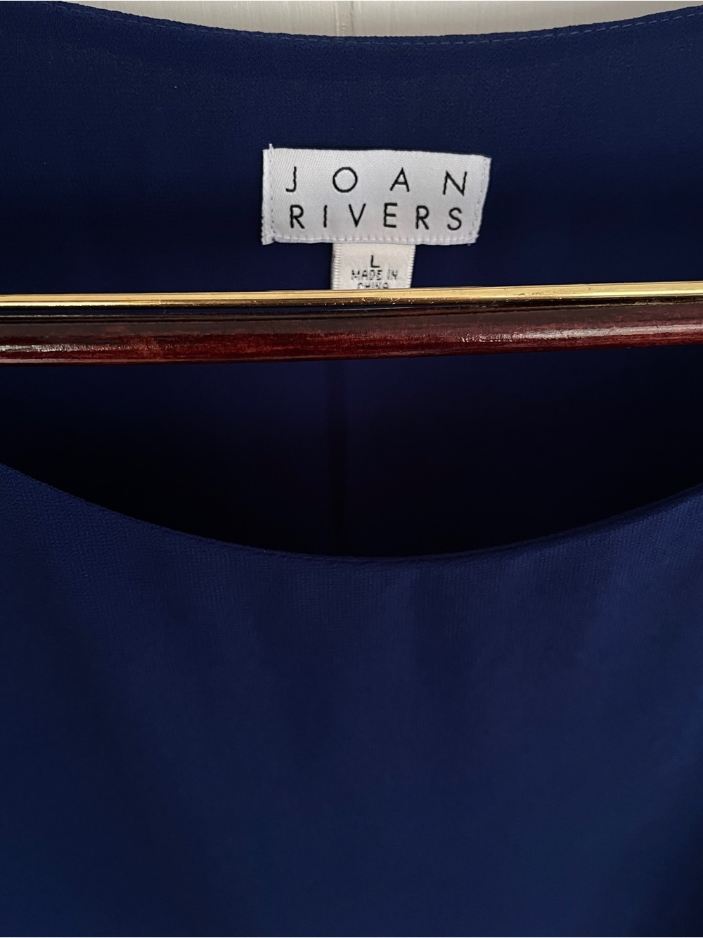 Joan Rivers Royal Blue Shell Size-Large - Picture 7 of 10